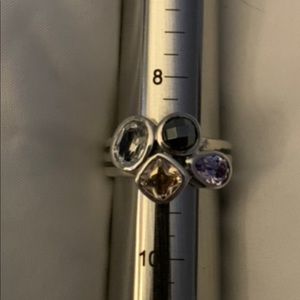 Silpada Wine Flight Ring Sterling Silver Size 9